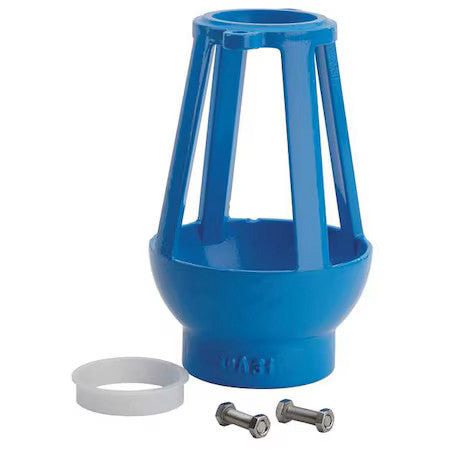 Watts 909 Agk 4-6 8-10 M1 Air Gap,3 In,Npt,Use W/Watts Series 909