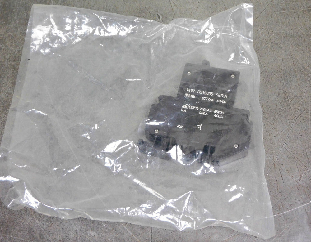Allen Bradley 1492-GS1G005 Breaker Series A  277VAC 65VDC