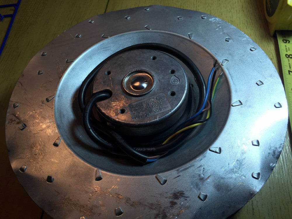 Centrifugal Fan EMC RB2C-225/062 115V 160W 1.40A 15UF-370 60/50HZ