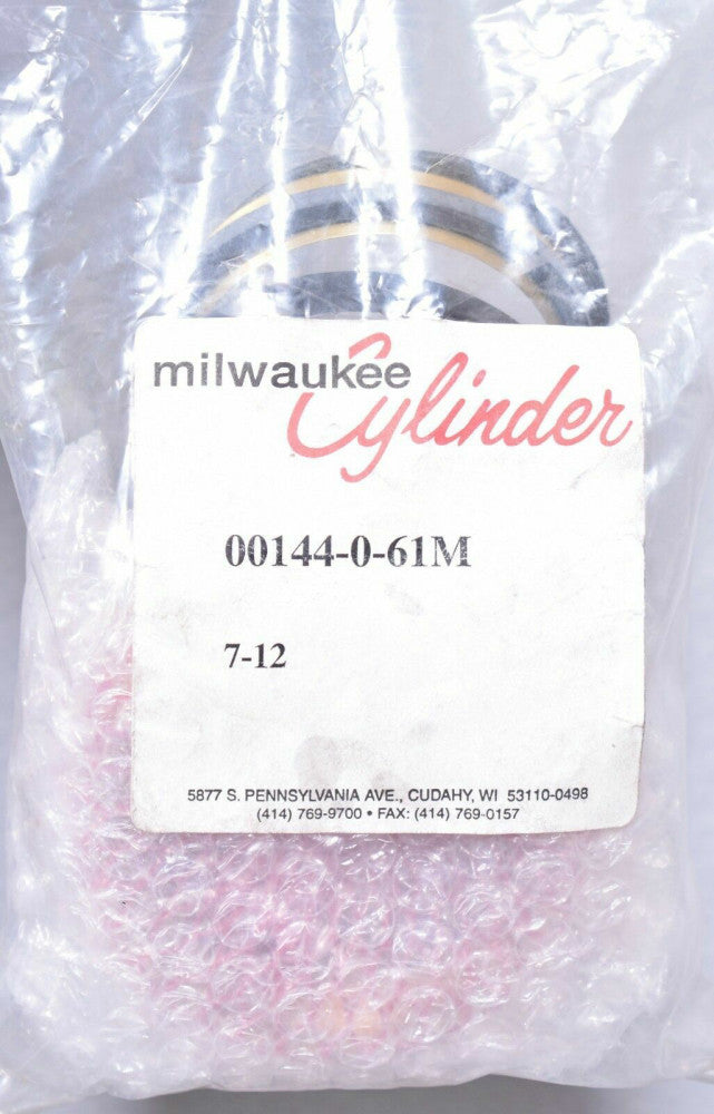 Milwaukee Cylinder Hydraulic Rod Brass Bushing Seal Repair Kit 00144-0-61M