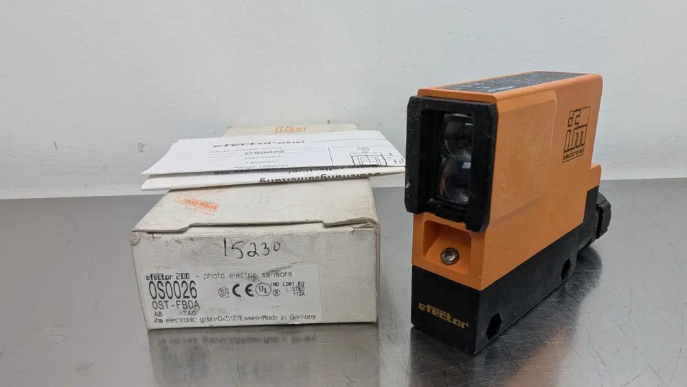 IFM Efector OS0026 Diffuse Reflection Sensor OST-FBOA 1000mm Long Range