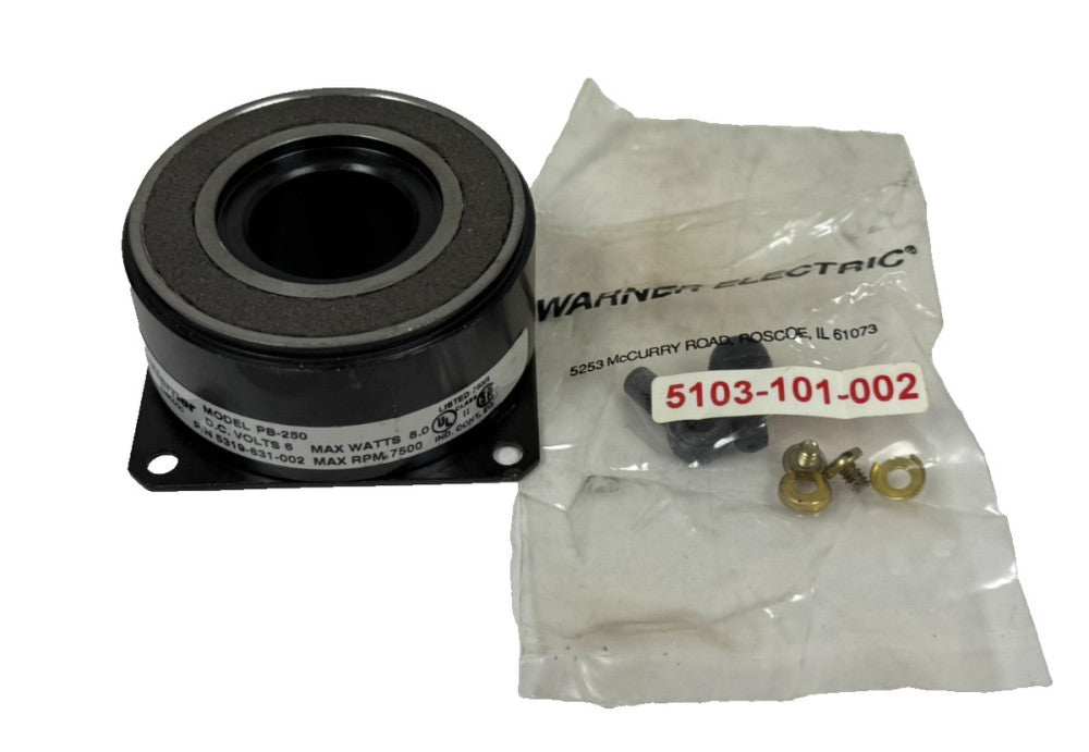 NEW WARNER ELECTRIC PB-250 CLUTCH BRAKE 5319-631-002