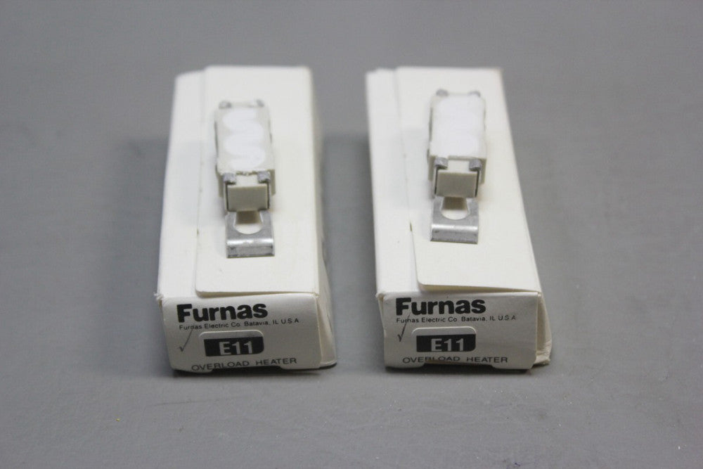 2- NEW Furnas E11 Thermal Unit Overload Heater Heat Coil