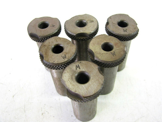 (SF48-28) M x 3/4 x 1-3/4" Slip Fixed Renewable Drill Bushings NEW - Lot of 6 
