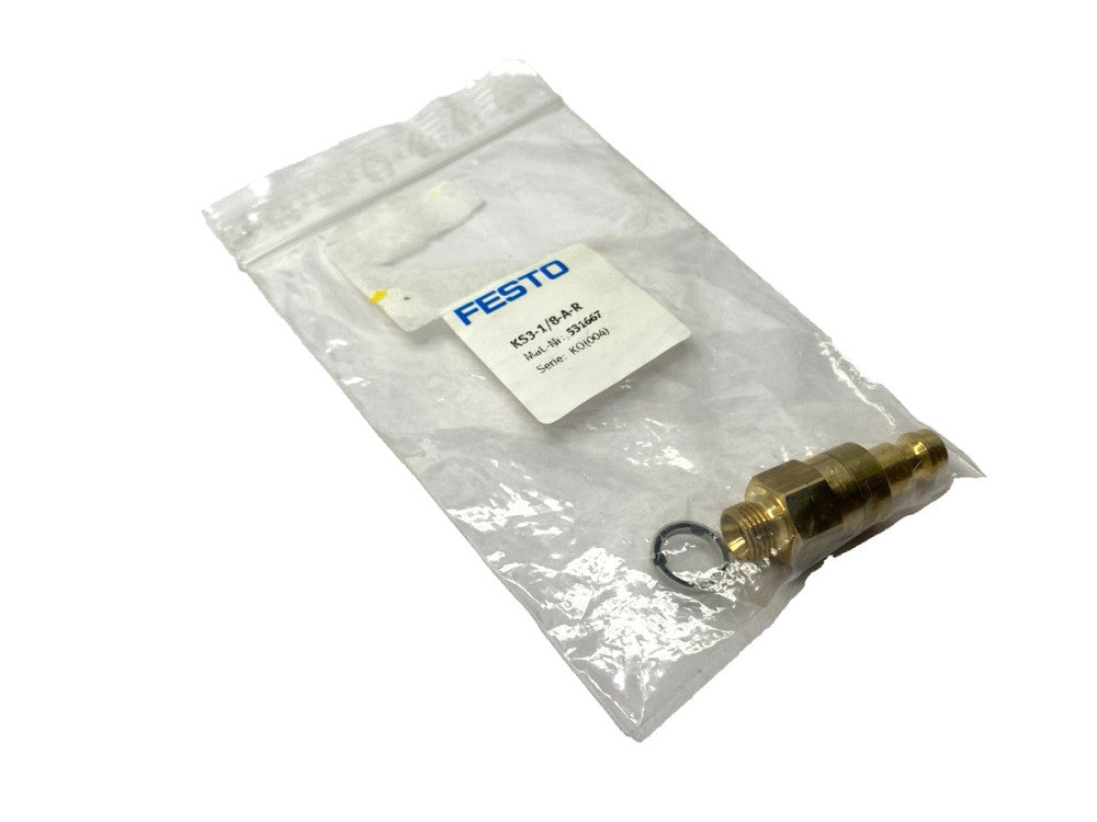 Festo KS3-1/8-A-R Quick Coupling Plug 531667
