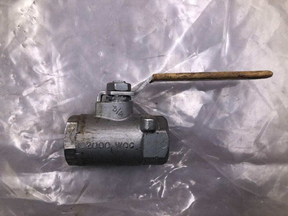 Apollo 3/4" 316 Stainless Steel Manual Threaded Ball Valve 2000PSI WOG