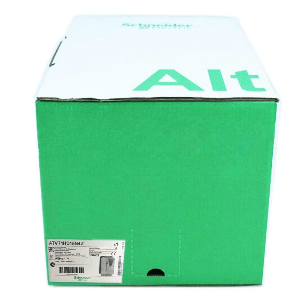New In Box SCHNEIDER TELEMECANIQUE ATV71HD15N4Z Variable Speed Drive