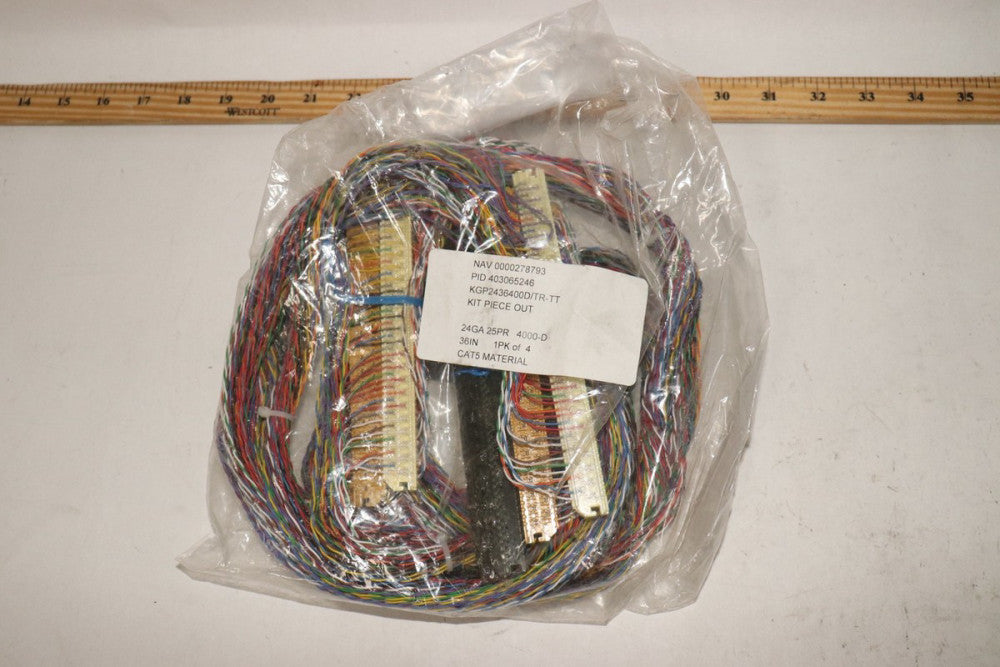 (4-Pk) Kit CAT5 24GA 25PR 4000-D 36" KGP2436400D/TR-TT