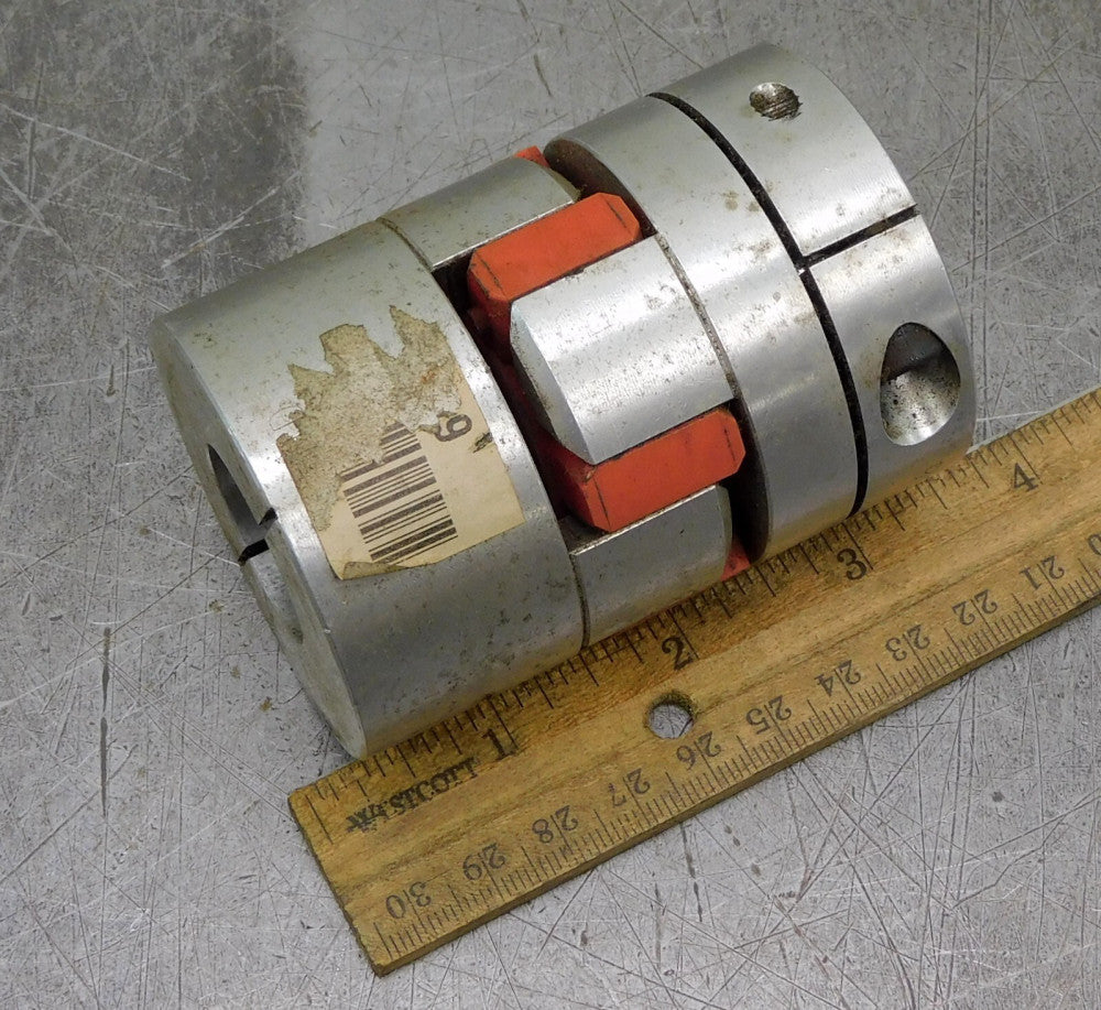 Ruland Shaft Spider Jaw Coupling 1" x 1" Bore