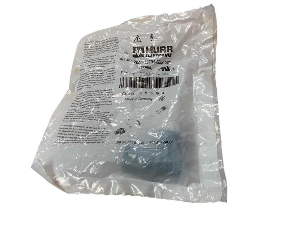 MURR ELEKTRONIK 7000-12701-0000000 (27605) M12 CONNECTION FIELD WIREABLE