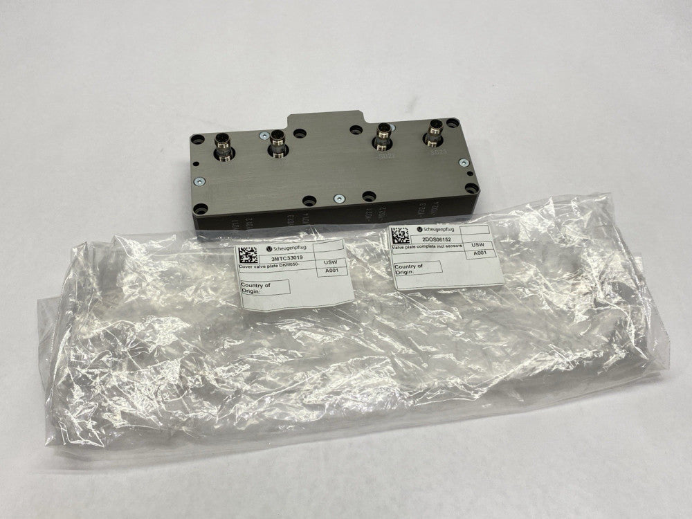Scheugenpflug 2DOS06152 Valve Cover Plate With Sensors SNDE124241 DosP050-A