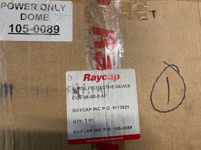RAYCAP DC6-48-60-0-8F Surge Protector Device – SPMX SOLUCIONES INDUSTRIALES