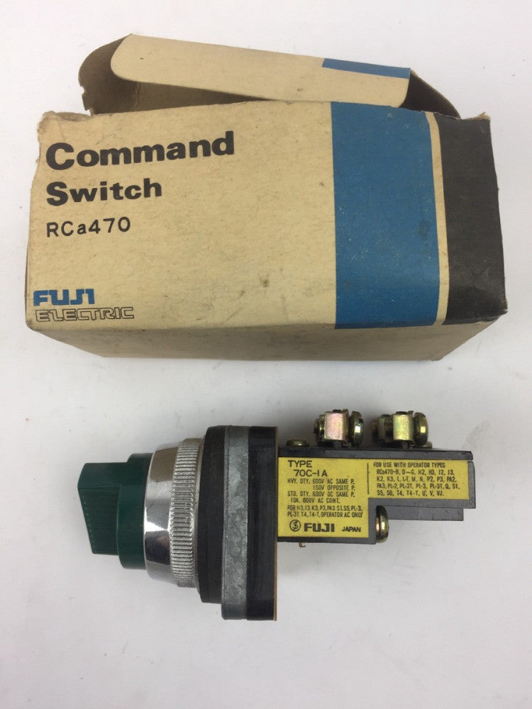 FUJI ELECTRIC RCa470 TYPE 70C-1A 600V 10A
