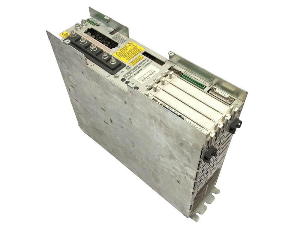 Indramat DDS02.1-W025-RS01-00 Servo Driver 252073R w/ 109-0785-4B14-06 DSS 1.3
