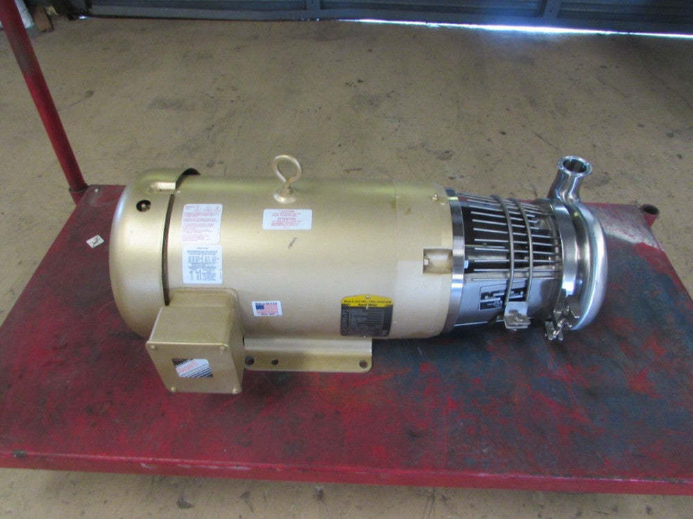 TOP-FLO C215-MD-21TC , 15 hp CENTRIFICAL PUMP & MOTOR, 1-1/2" x 2" SS,  3ph NEW!