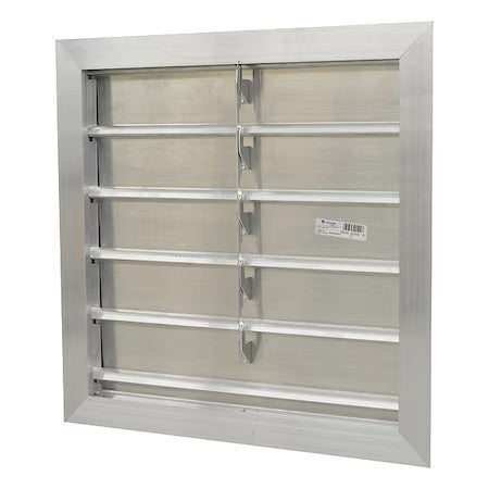 Canarm Sr3224x24 Manual Damper,Aluminum,Square