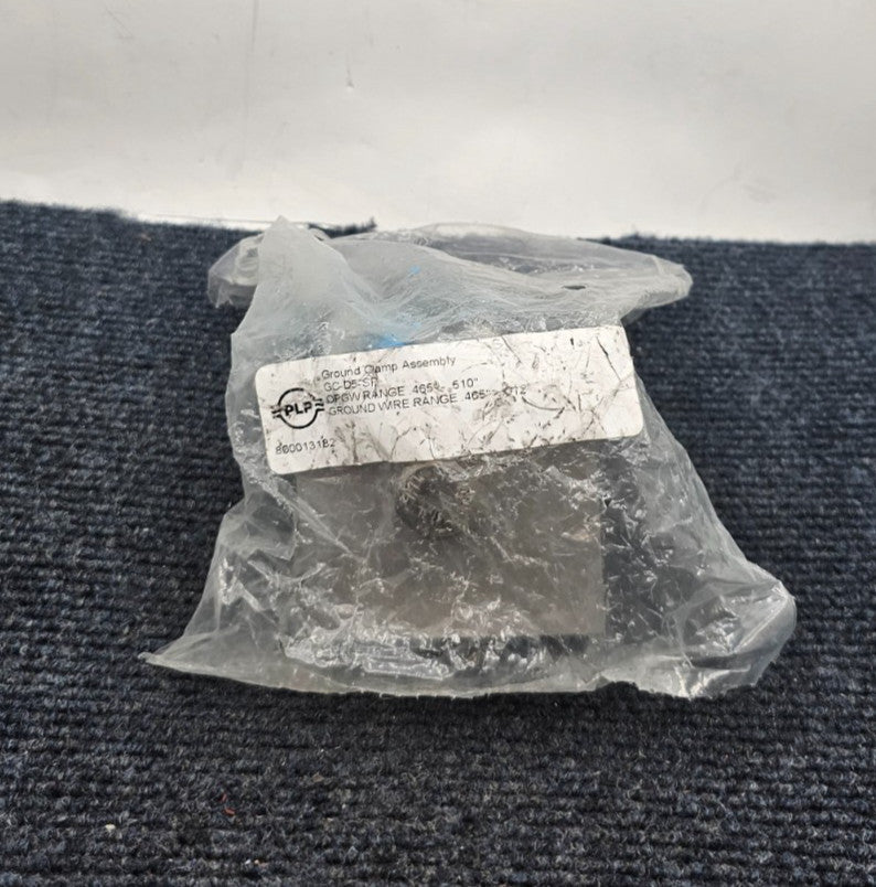 (QTY 2) PLP GC-D5-SP Ground Clamp Assembly OPGW Range 465" x 510"