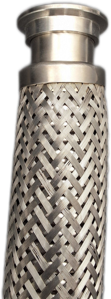 MDC Braided Hose NW40 48" Medium Wall Stainless Steel 