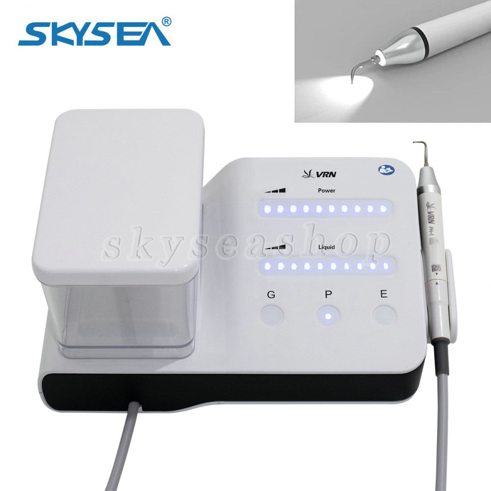 LED Dental Portable Ultrasonic Piezo Scaler+Bottle fit EMS Cavitron Handpiece 20