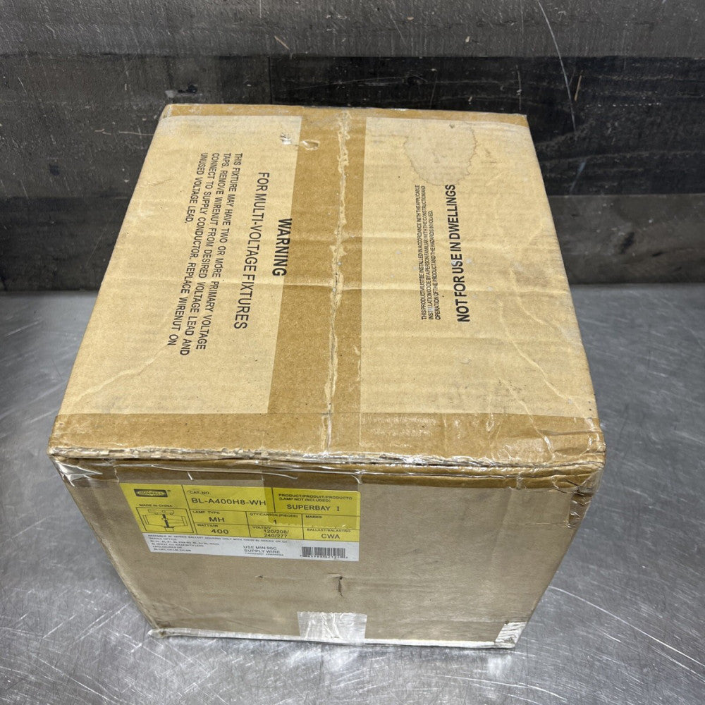 Hubbell BL-A400H8-WH High Bay Light Ballast SuperBay MH Type 120~277V 400W Nos