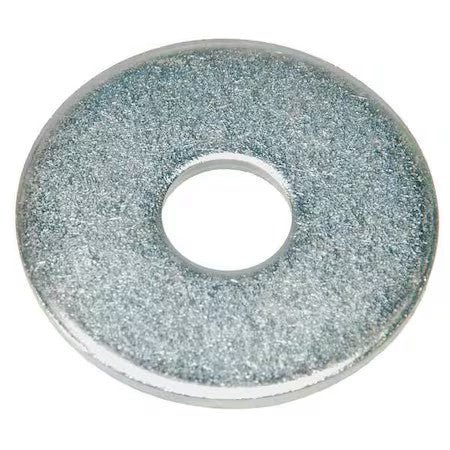 Zoro Select Wasb80w8 Flat Washer, For Screw Size #1 ,18-8 Stainless Steel Plain