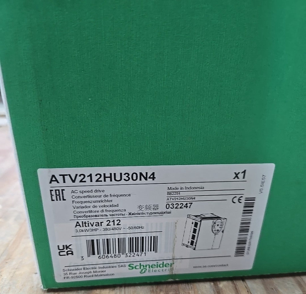 Schneider ATV212HU30N4 Brand New, Quality Guaranteed Free Ship