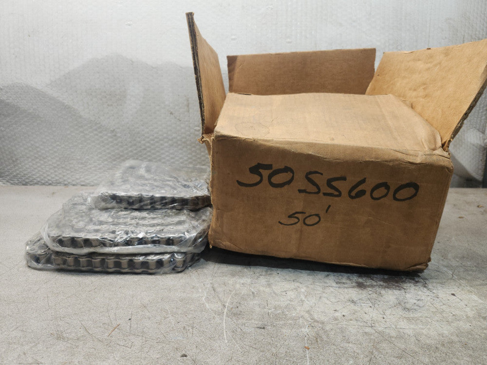 NEW IN BOX QTY 5 MARTIN ROLLER CHAIN 50' 50SS600