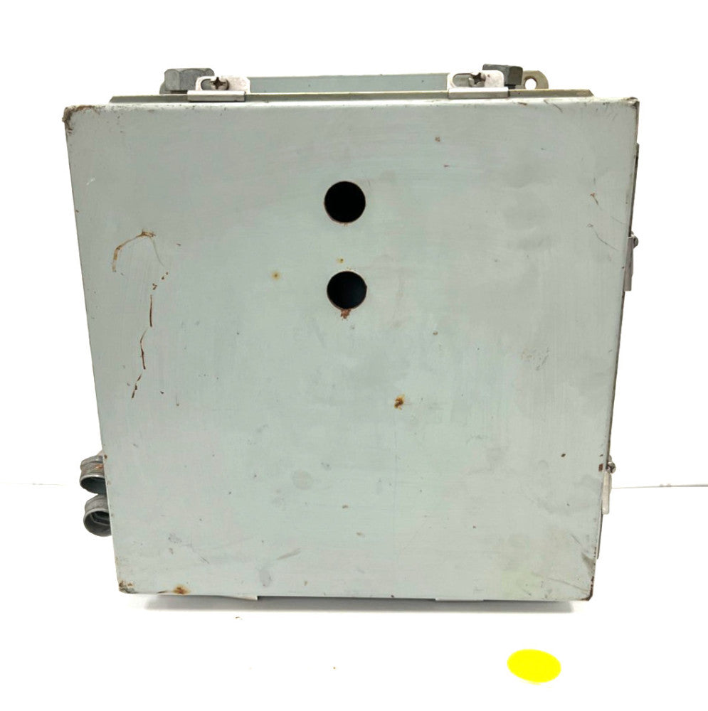 HOFFMAN A-1212CHNF ENCLOSURE W/CLAMPS TYPE 4 12X12X6