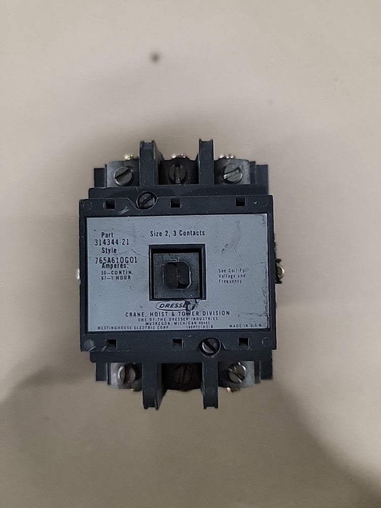 WESTINGHOUSE 314344-21 276A541G01  Contactor 