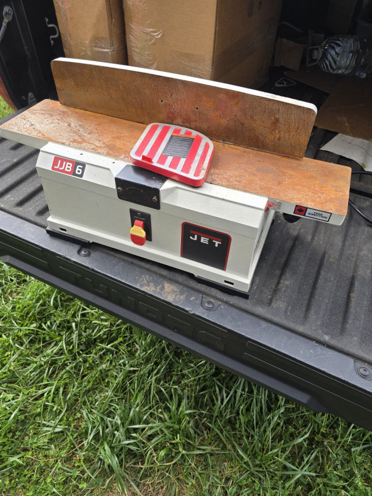 Jet Jj-6Hhbt 6 Inch Helical Head Benchtop Jointer See Pics