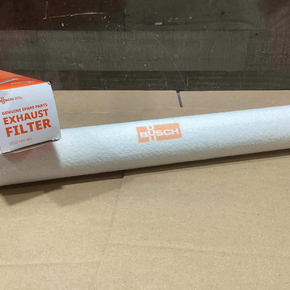 Busch V532 140 160 Vacuum Pump Oil Mist Separator Exhaust Filter, NOS