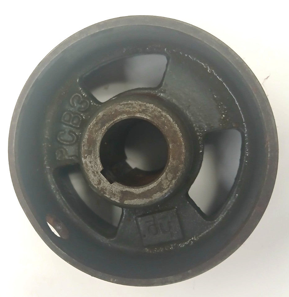 HP PCB3 CAST IRON V-BELT PULLEY OD 3" BORE ID 3/4" BORE OD 1-1/4" KEYWAY 3/16"