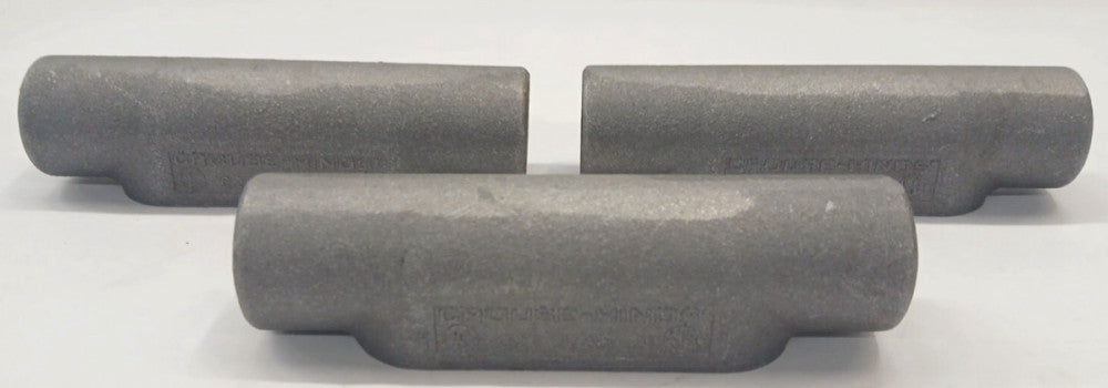 EATON CROUSE-HINDS CONDUIT OUTLET BODY C27 SA TRADE SIZE 3/4 IN.   LOT OF 3