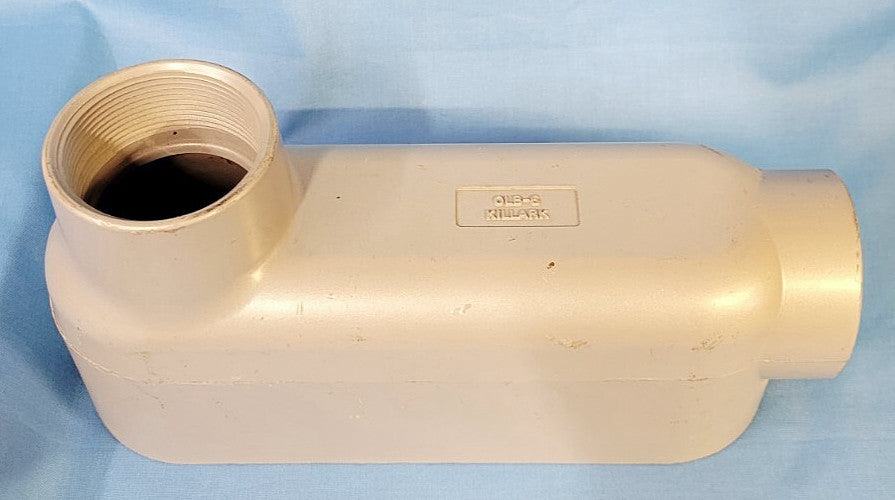 KILLARK 2 IN. CONDUIT BODY OLB-6 VOL: 70.0 CU. IN.  LENGTH: 10 IN.