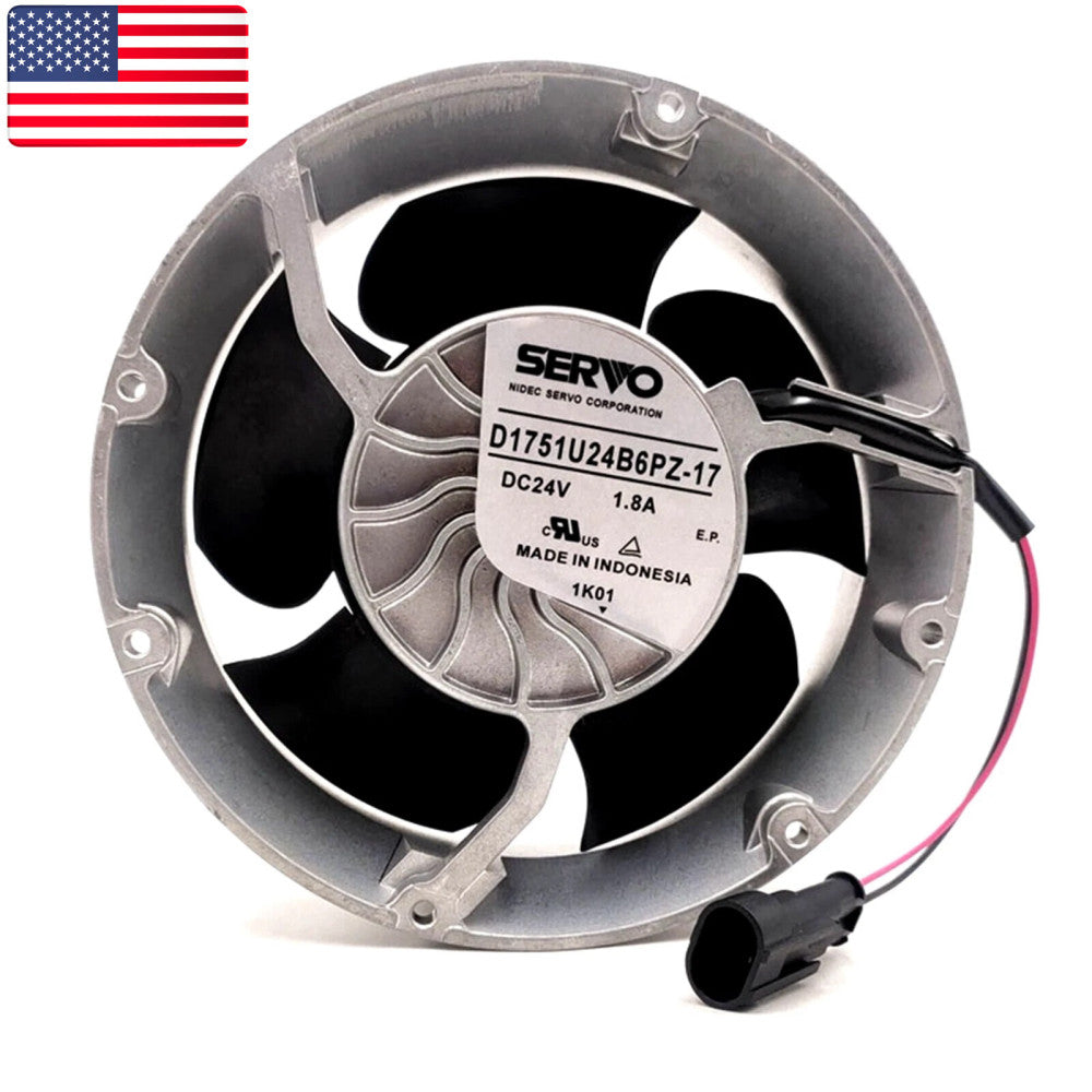 NEW SERVO D1751U24B6PZ-17 Inverter Fan 24V 1.8A 43.2W - US Stock