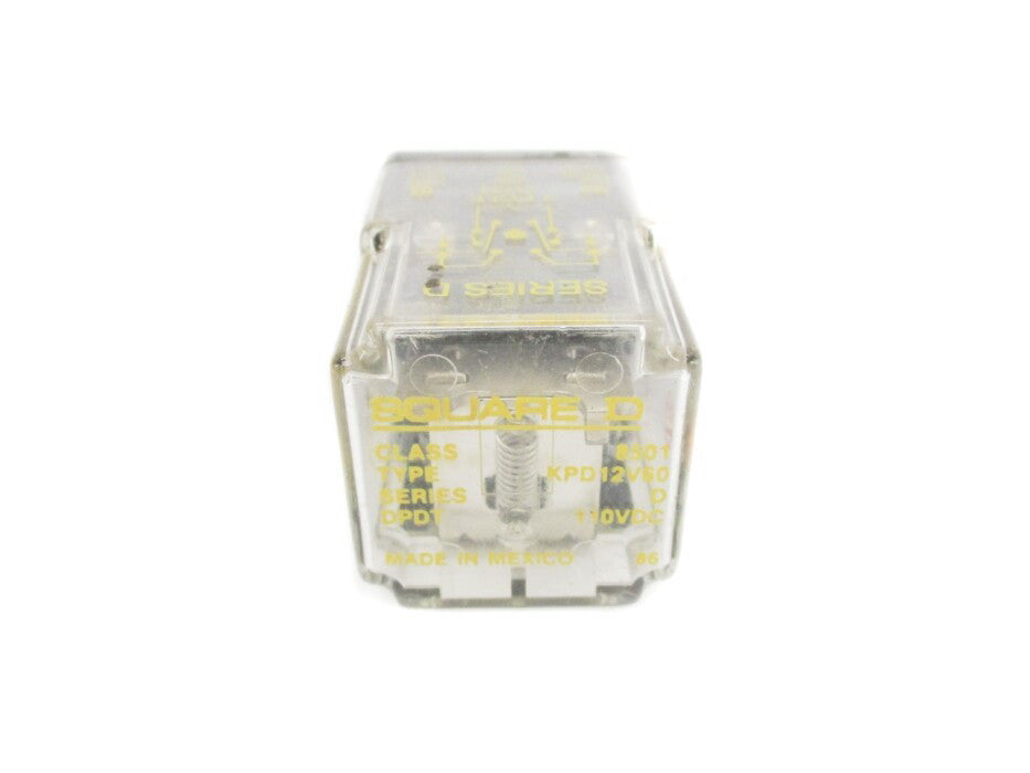 SQUARE D 8501KPD12V60 SER. D 110VDC 10A UNMP