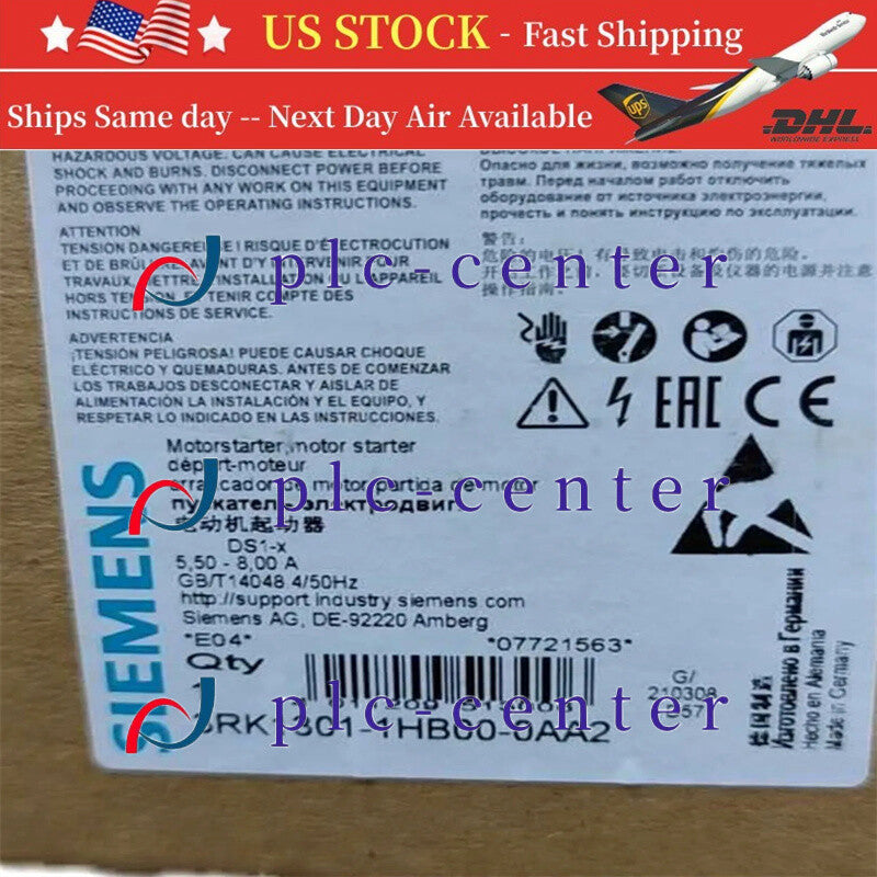 New Siemens starter 3RK1301-1HB00-0AA2 Fast Ship