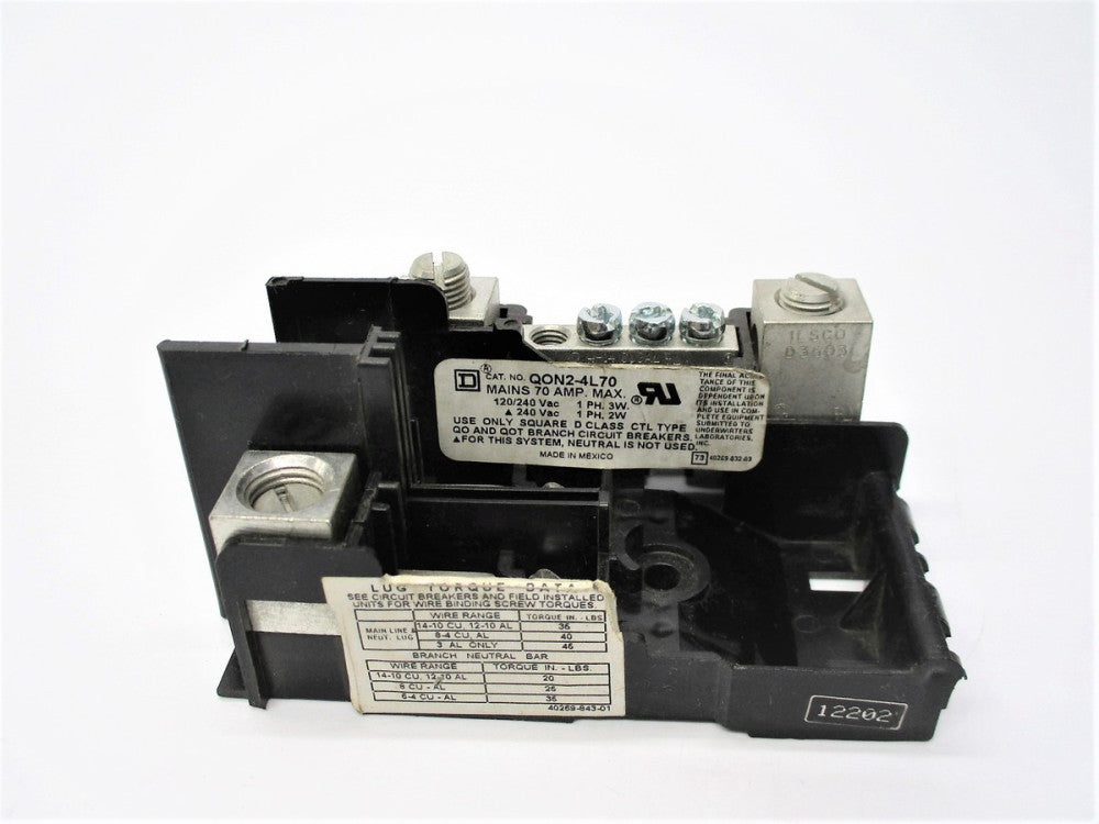 SQUARE D QON2-4L70 (AS PICTURED) NSNP