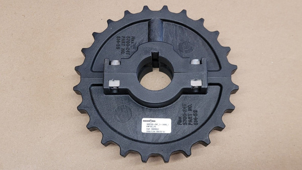 Rexnord NS5700-24T_1-1/4IN_1KW1SS_PA Split Sprocket 10028537 1-1/4" Bore