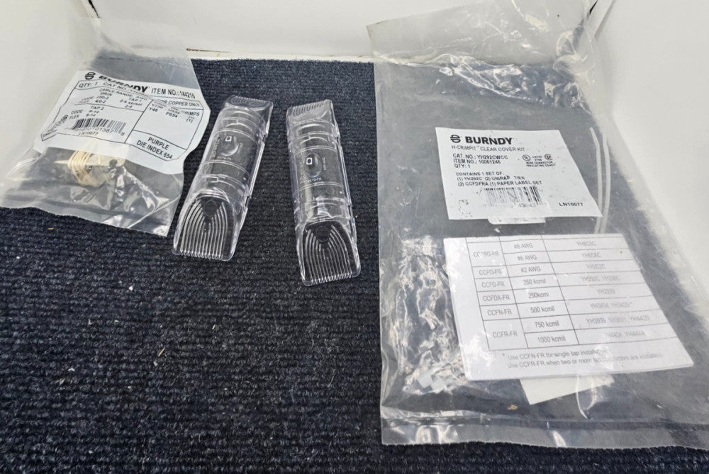 BURNDY YH292CWCC: 10061246 (H-TAP) H-CRIMPIT Clear Cover