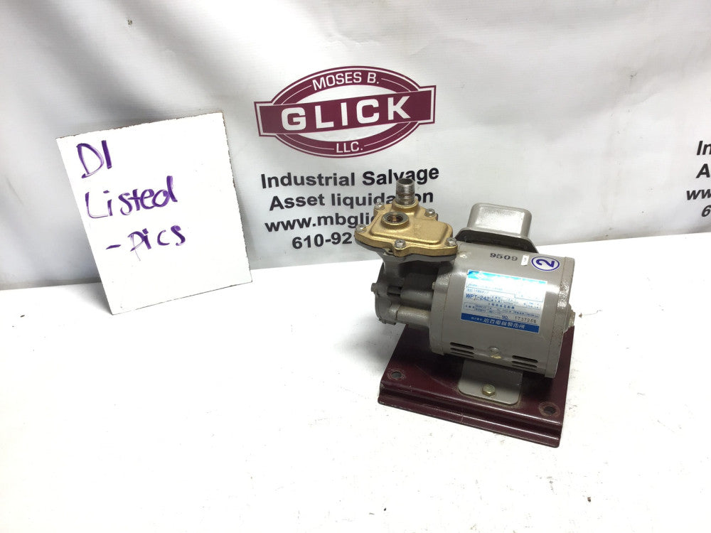 IWAYA WPT-242 3/4" Brass Water Pump 3PH 200W 2769/3300 RPM 20/25L/min