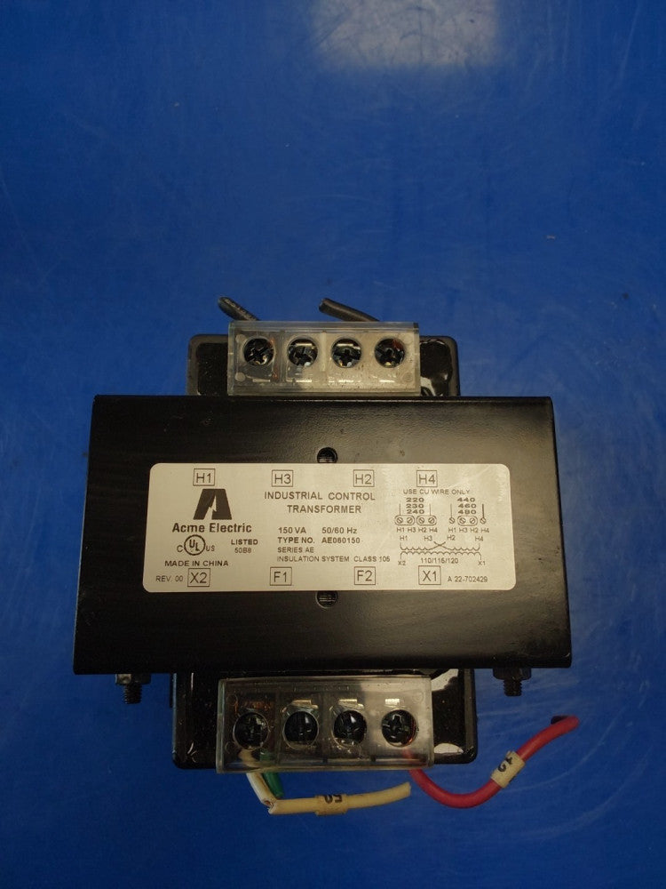Acme AE06-0150 Industrial Control Transformer 150 VA 50/60 Hz