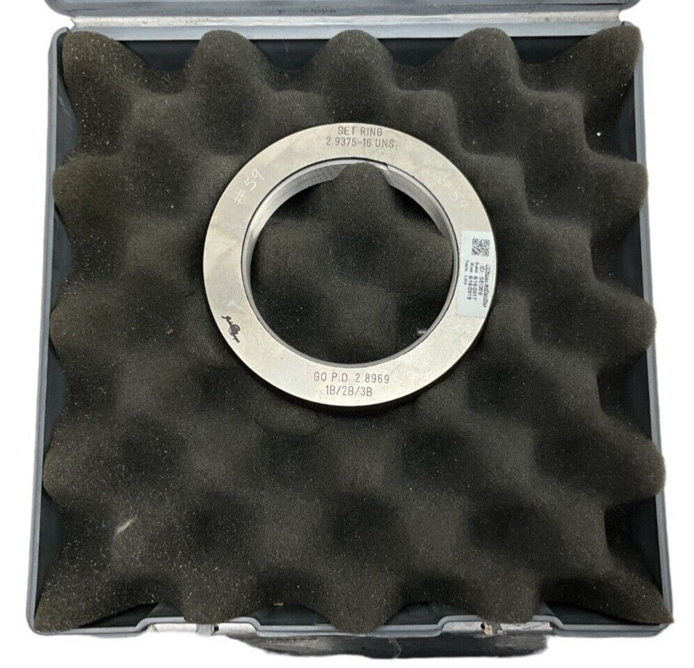 JOHNSON GAGE  2.9375-16 UNS  SET RING