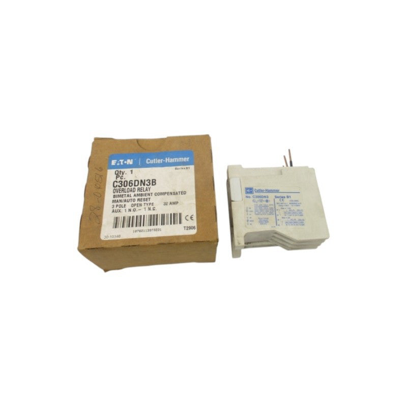 CUTLER HAMMER C306DN3B SER. B1 600VAC 32A NSMP