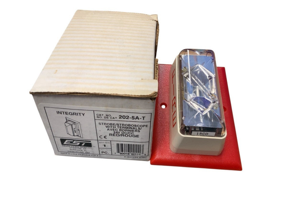 EST Edwards 202-5A-T Red Strobe.