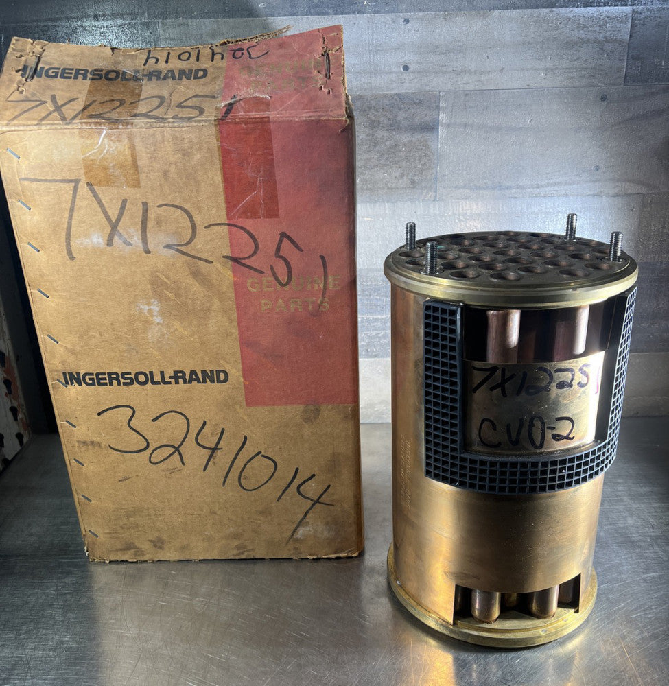Ingersoll Rand Centac CVO-2 Tube Heat Exchanger 62150-92A 7X12251 Air Cooler Nos