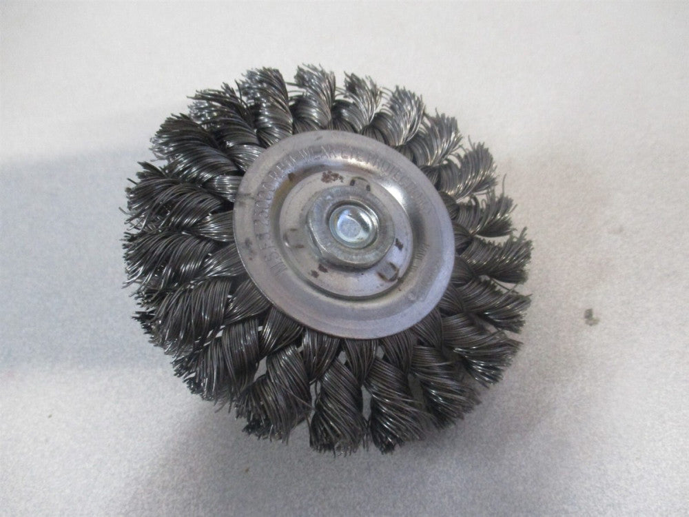Osborn (002618600) 3″ x 1/4″ x 5/8" OAL Knotted Steel Wheel Brush
