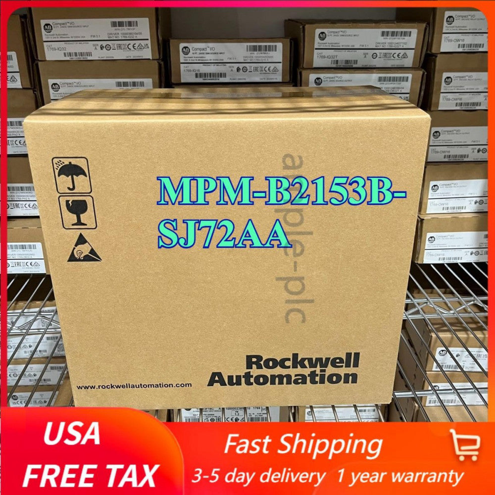 Brand New AB MPM-B2153B-SJ72AA Servo Motor MPMB2153BSJ72AA Fast Ship US Free Tax