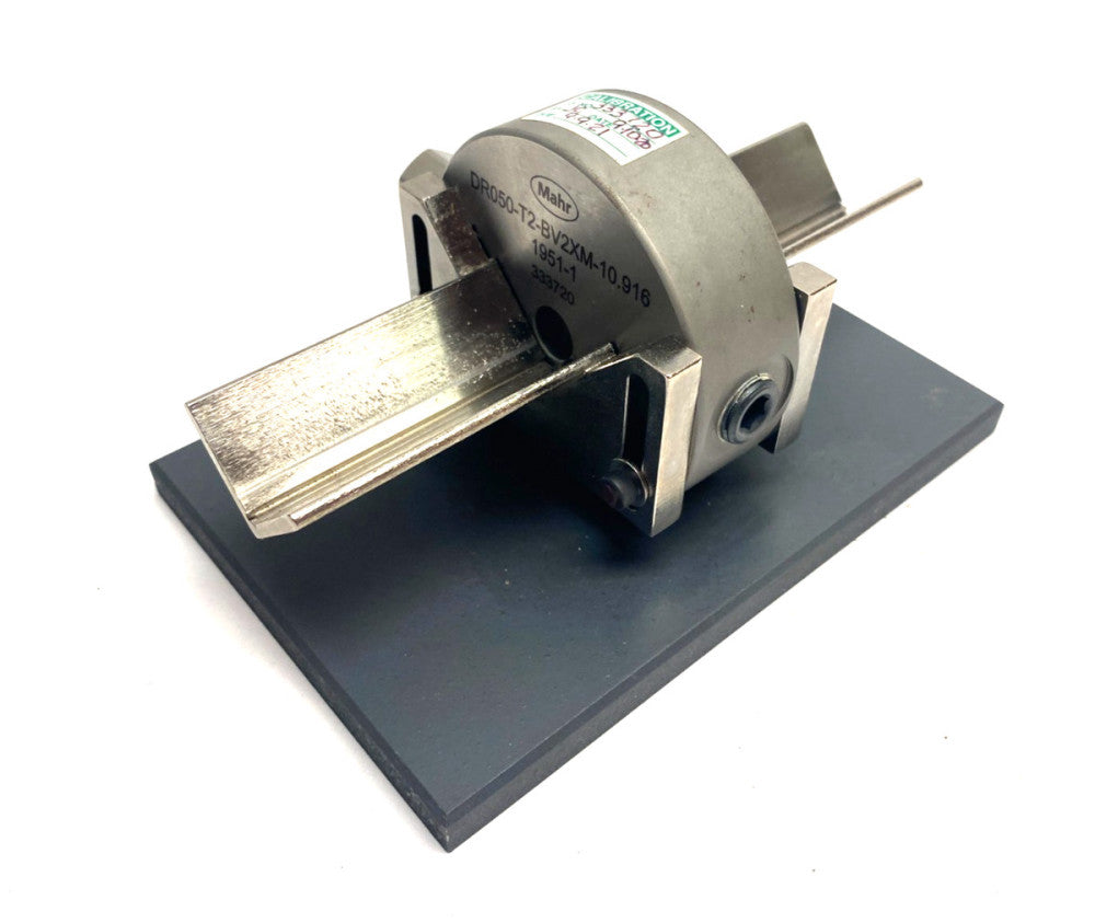 Mahr 333720 Dimensionair 2-Jet Air Ring Gauge DR050-T2-BV2XM-10.916 w Base Plate