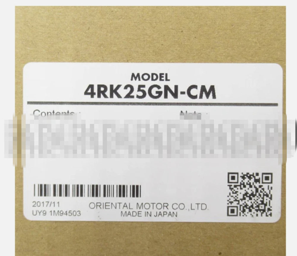 One Brand New ORIENTAL MOTOR 4RK25GN-CM Brake Motor 25W 220V